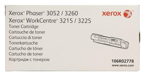 Оригинальный лазерный картридж Xerox 106R02778