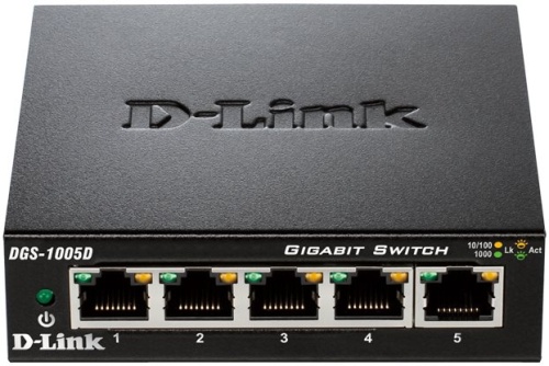 Коммутатор неуправляемый D-Link DGS-1005D/J2A