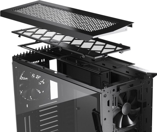 Корпус Miditower Fractal Design Vector RS TG Black фото 15