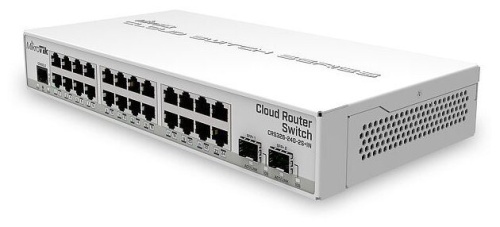 Точка доступа WiFI Mikrotik Cloud Router Switch 326-24G-2S+IN (CRS326-24G-2S+IN) фото 2