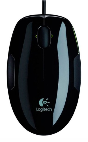 Мышь Logitech M150 черный/зеленый 910-003743