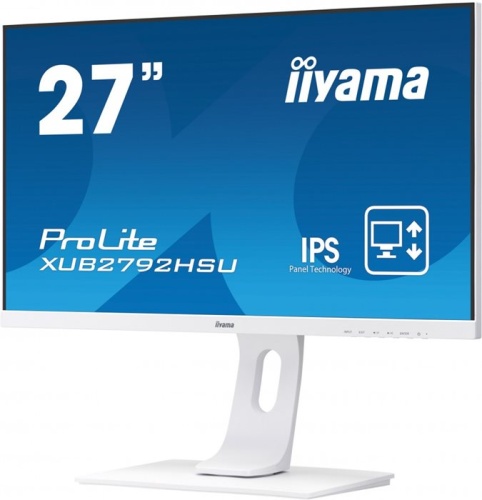 Монитор Iiyama ProLite XUB2792HSU-W1 белый фото 4