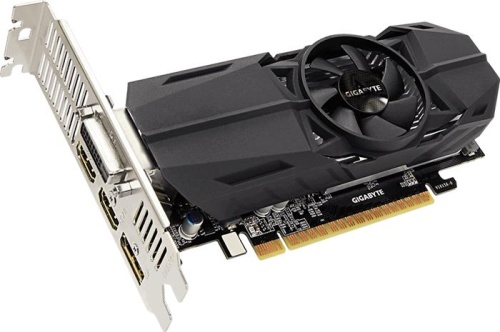 Видеокарта PCI-E GIGABYTE 3072Mb GeForce GTX1050 Gigabyte Low Profile (GV-N1050OC-3GL)