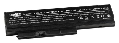 Аккумулятор для ноутбука TopON TOP-X220 Аккумулятор для ноутбука TopON TOP-X220