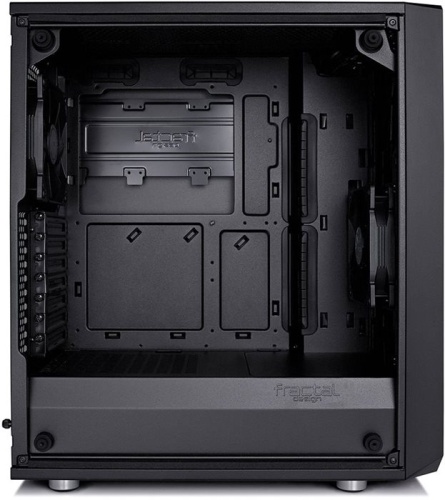 Корпус Miditower Fractal Design Meshify C Dark TG Black, Window фото 15