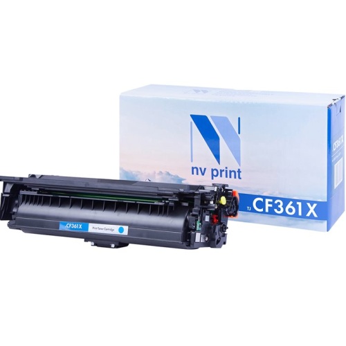 Картридж совместимый лазерный NV Print NV-CF361XC Cyan