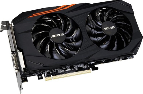 Видеокарта PCI-E GIGABYTE 4096МБ GV-RX570AORUS-4GD 1.1 GV-RX570AORUS-4GDV1.1