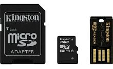 Карта памяти Micro SDHC Kingston 16ГБ MBLY4G2/16GB MBLY4G216GB