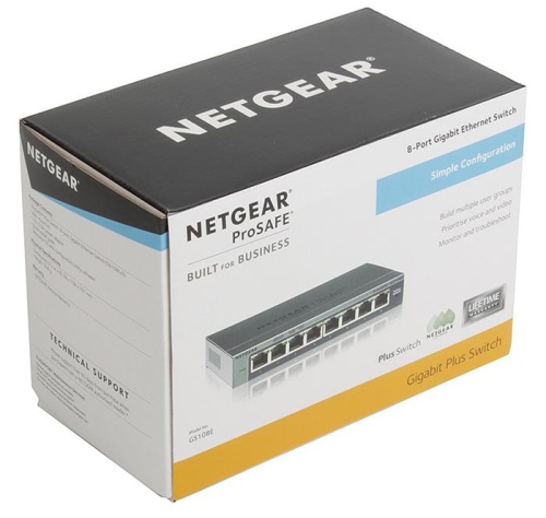 Коммутатор неуправляемый Netgear GS108E-300PES фото 4