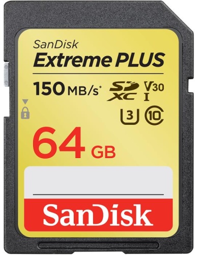 Карта памяти SDXC SanDisk 64GB UHS-1 SDSDXW6-064G-GNCIN