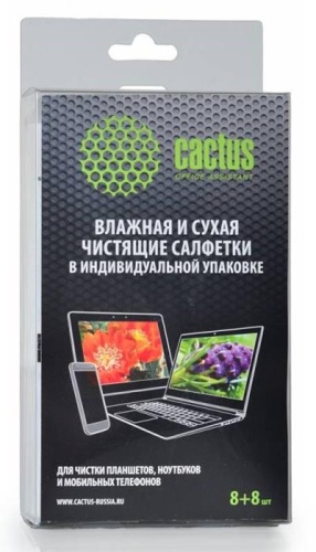 Чистящее средство Cactus CS-T1004 Сухая+влажная Чистящее средство Cactus CS-T1004 Сухая+влажная