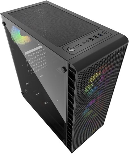 Корпус Miditower PowerCase Mistral Z4C Mesh LED (CMIZ4C-L4) фото 4