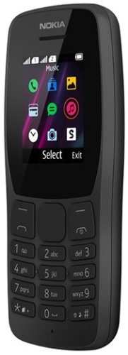 Сотовый телефон GSM Nokia 110 DS TA-1192 Black (16NKLB01A07) фото 3