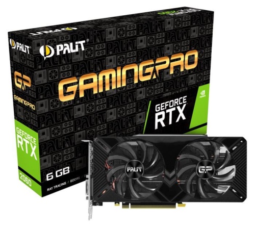 Видеокарта PCI-E Palit 6144Mb PA-RTX2060 GAMING PRO 6G NE62060018J9-1062A фото 7