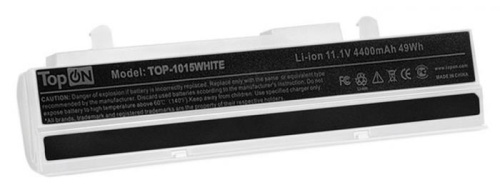Аккумулятор для ноутбука TopON TOP-1015WHITE Аккумулятор для ноутбука TopON TOP-1015WHITE