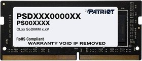   SO-DIMM DDR4 Patriot Memory 8Gb Signature Line (PSD48G320081S)