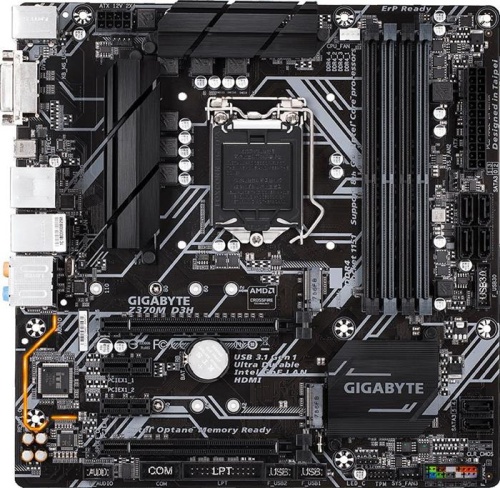 Мат. плата Socket1151 GIGABYTE Z370M D3H