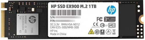Накопитель SSD M.2 Hewlett Packard 1 Тб EX900 5XM46AA Накопитель SSD M.2 Hewlett Packard 1 Тб EX900 5XM46AA