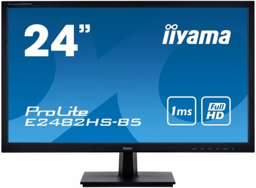 Монитор Iiyama ProLite E2482HS-B5 черный фото 3