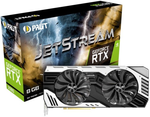 Видеокарта PCI-E Palit 8192Mb PA-RTX2080 Jetstream NE62080T20P2-1040J фото 4