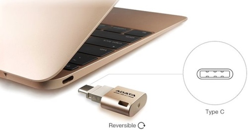 Накопитель USB flash A-DATA 64GB Choice UC350 (Gold) AUC350-64G-CGD фото 6