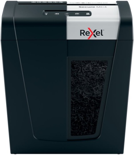 Уничтожитель бумаг (шредер) Rexel Secure MC4 EU черный 2020129EU