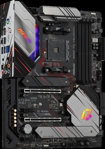 Мат. плата SocketAM4 ASRock B550 PG VELOCITA фото 3