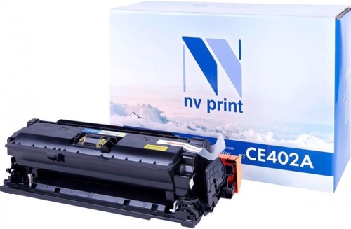 Картридж совместимый лазерный NV Print CE402A YELLOW NV-CE402AY