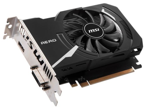 Видеокарта PCI-E MSI 2048Mb GT 1030 AERO ITX 2GD4 OC