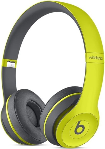 Наушники BEATS Solo2 Wireless Active Collection желтый MKQ12ZE/A фото 2