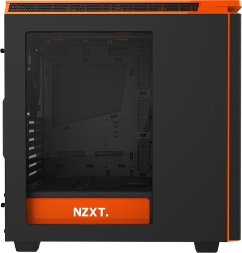 Корпус Miditower NZXT H440 черный/оранжевый CA-H442W-M0 фото 5