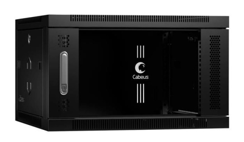 Шкаф телекоммуникационный Cabeus SH-05F-6U60/45-BK Шкаф телекоммуникационный Cabeus SH-05F-6U60/45-BK