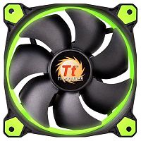 Вентилятор для корпуса Thermaltake Riing 12 LED Green + LNC CL-F038-PL12GR-A