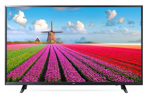 Телевизор ЖК LG 65UJ620V черный/коричневый