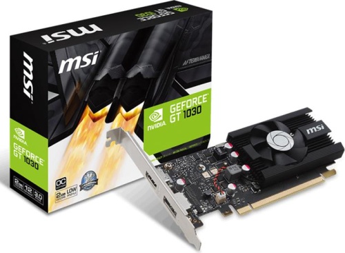 Видеокарта PCI-E MSI 2048МБ GeForce GT 1030 2G LP OC фото 4