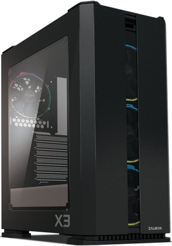 Корпус Miditower Zalman X3 Black X3 BLACK