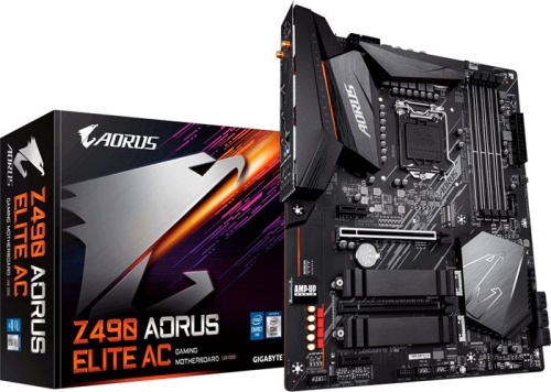 Мат. плата Socket1200 GIGABYTE Z490 AORUS ELITE AC RTL фото 5