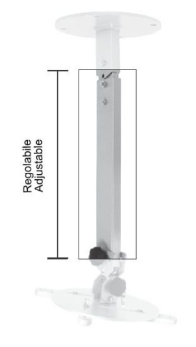 Кронштейн для проектора OMB PROLUNGA 900-1700 silver