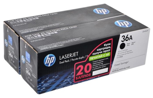 Оригинальный лазерный картридж Hewlett Packard CB436AF Оригинальный лазерный картридж Hewlett Packard CB436AF