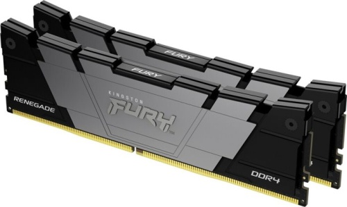 Модуль памяти DDR4 Kingston 2x16GB KF432C16RB12K2/32 Fury Renegade Black RTL фото 2