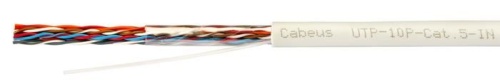 Кабель UTP Cabeus UTP-10P-Cat.5-IN фото 2 Кабель UTP Cabeus UTP-10P-Cat.5-IN фото 2