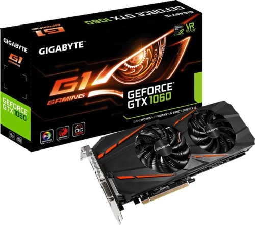 Видеокарта PCI-E GIGABYTE 3072MB GeForce GTX 1060 G1 Gaming (GV-N1060G1 GAMING-3GD) фото 6