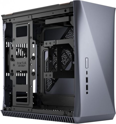 Корпус HTPC Fractal Design Era ITX Titanium Grey фото 9