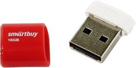  USB flash Smart Buy 16Gb Lara Red (SB16GBLARA-R)