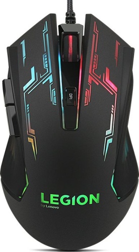 Мышь Lenovo Legion M200 RGB черный GX30P93886 Мышь Lenovo Legion M200 RGB черный GX30P93886