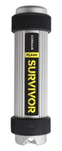 Накопитель USB flash Corsair 128Gb Survivor CMFSV3B-128GB серебристый/черный фото 4