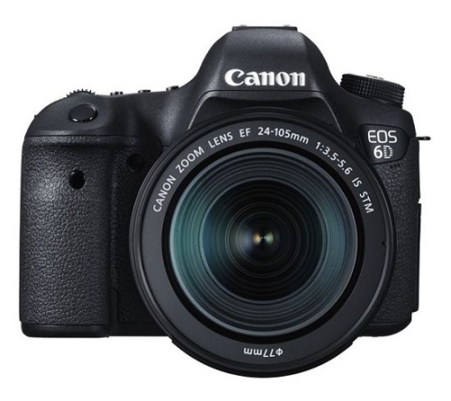 Цифровой фотоаппарат Canon EOS 6D KIT черный 8035B108