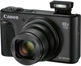 Цифровой фотоаппарат Canon PowerShot SX740HS черный 2955C002