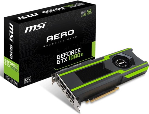 Видеокарта PCI-E MSI 11264МБ GeForce GTX 1080 Ti AERO 11G OC фото 5