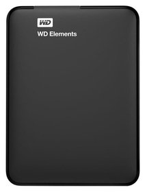 Внешний жесткий диск 2.5 Western Digital 1.5TB Elements Portable WDBU6Y0015BBK